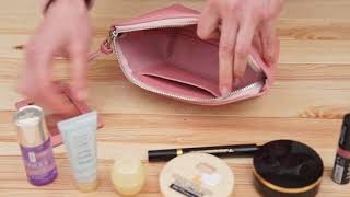 Жіноча косметичка зі шкіри Amelin Grande Pelle 11299