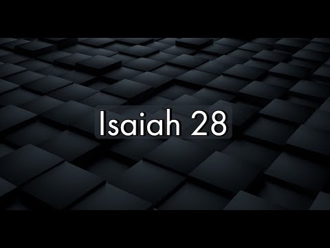 MHB 92 - Isaiah 28