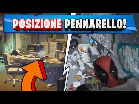 TROVA IL PENNARELLO NERO DI DEADPOOL - POSIZIONE PENNARELLO SFIDE DEADPOOL FORTNITE!