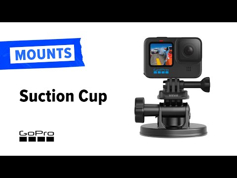 Prisisiurbiantis kameros laikiklis GoPro Suction Cup (AUCMT-302) video
