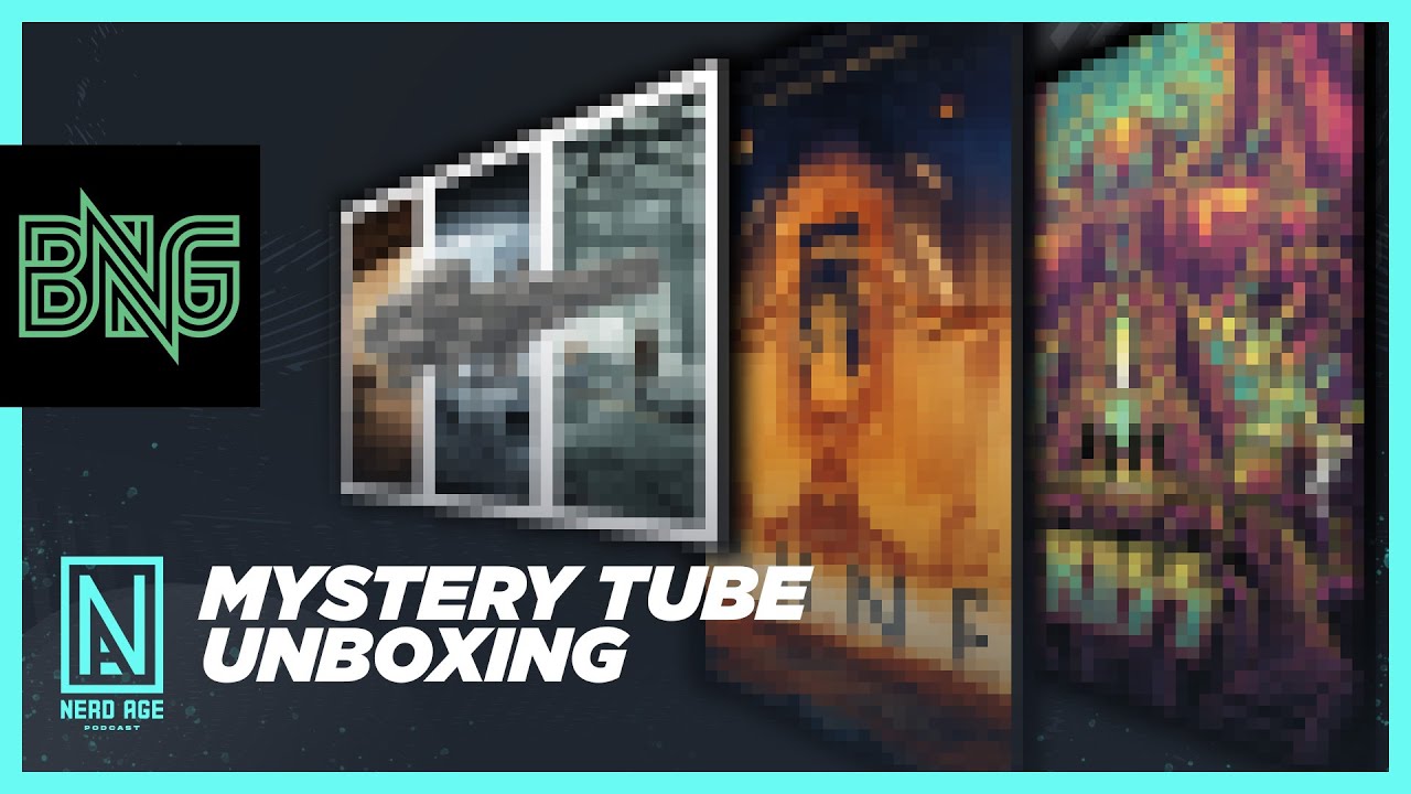Bottleneck Art Gallery Mystery Tube Unboxing!!
