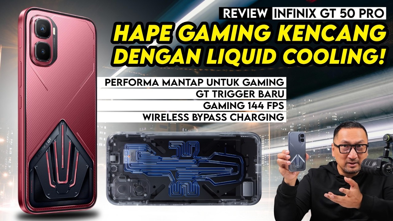 Review Infinix GT 50 Pro | Smartphone Gaming Kencang dgn Banyak Fitur Baru dan Kamera Memadai