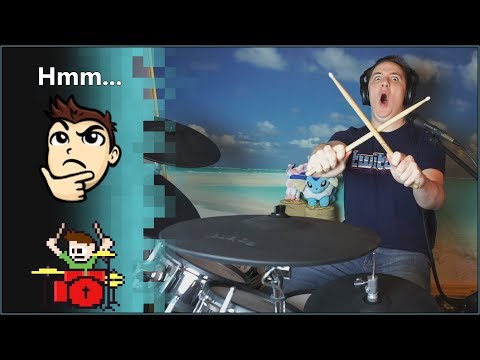 When You're Overqualified For The Job On Drums! -- The8BitDrummer