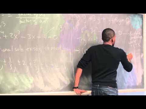 Math 391 Lecture 16 - Higher Order Linear Differential Equations