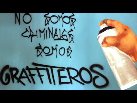 Colectivo Bicu Yuba - "No somos criminales, somos graffiteros".
