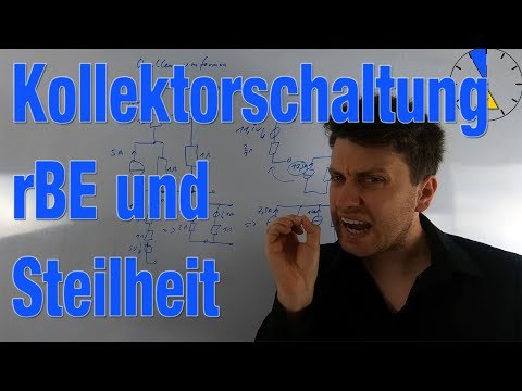 Kollektorschaltung rBE und Steilheit - Teil 2