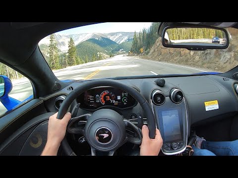 2020 McLaren 570S Spider - POV Test Drive (Binaural Audio)