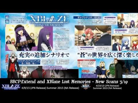 BBCP EXTEND + XBlaze Lost Memories New Scan Discussion - 3/19/2015