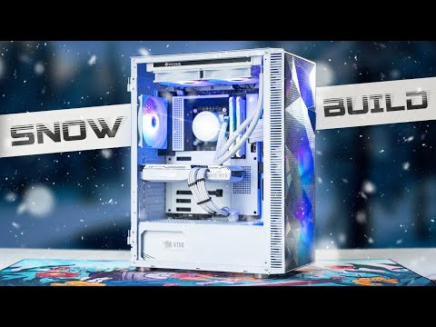 An All White Gaming PC Build for $2000