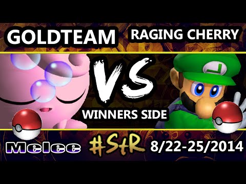 STR - Goldteam (Jigglypuff) Vs. GK | Raging Cherry (Marth, Luigi) SSBM Pokeball Tournament - Melee