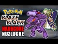 How I beat BLAZE BLACK Hardcore Nuzlocke in 1 attempt.