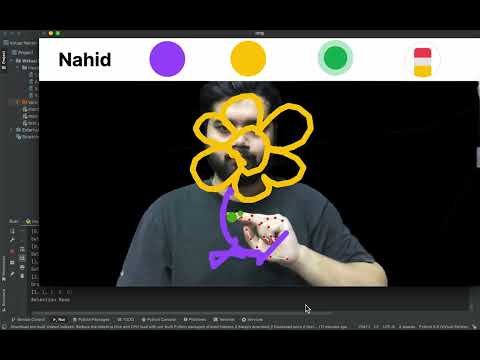 Virtual Painting HCI App video thumbnail