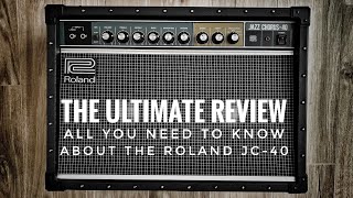 Video thumbnail for Roland JC-40 Jazz Chorus Ultimate Review: all you need to know about this amp...and more! by TheSpaceGuitar