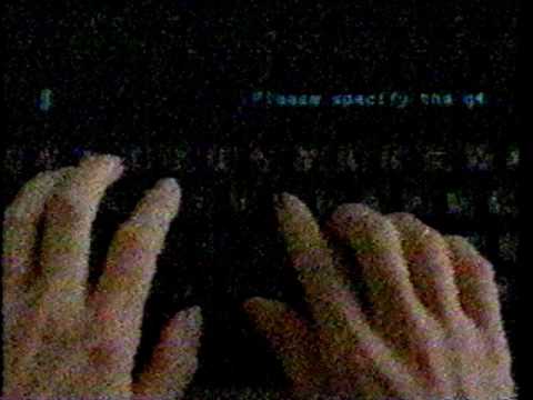 1986 - Ad for Panasonic Modular Electronic Typewriter