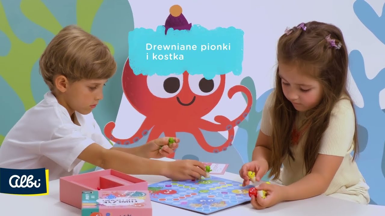 Gry „Chińczyk” + „Węże i drabiny” z serii OKIDOKI