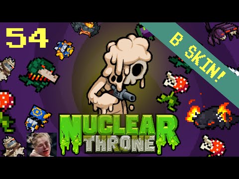 UNLOCK MELTING B SKIN IN 1 TRY (PURE LUCK?!?) | Nuclear Throne 54