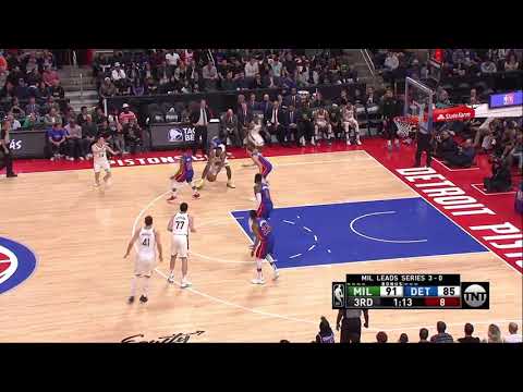 Nikola Mirotic All Game Actions 04/22/2019 Milwaukee Bucks vs Detroit Pistons Highlights