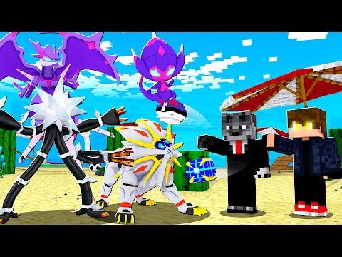 PEGUE SÓ ULTRA BEAST E POKEMON LENDARIO DE ALOLA E GANHE A LIGA POKEMON - MINECRAFT PIXELMON MOD