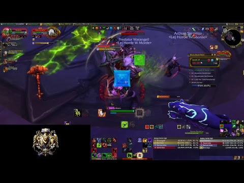 LHWM Mythic+: Black Rook Hold+17 (2017.07.19) - tank PoV - Bursting/Skittish/Tyrannical