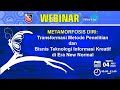 Webinar Metamofosis diri Webinar Metamofosis diri