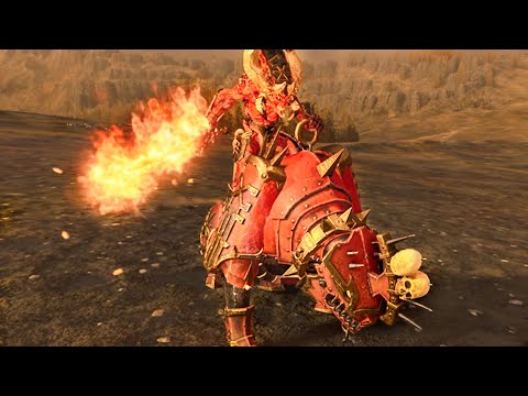 Marauders of Khorne vs Woodsmen of Kislev - Total War WARHAMMER 3 Music Battle