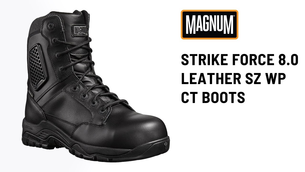 Magnum Strike Force 8 0 Leather SZ WP CT Boots