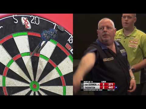 Players Championship 9 Final (2017) - Michael van Gerwen v Robert Thornton - INC 9-DARTER!