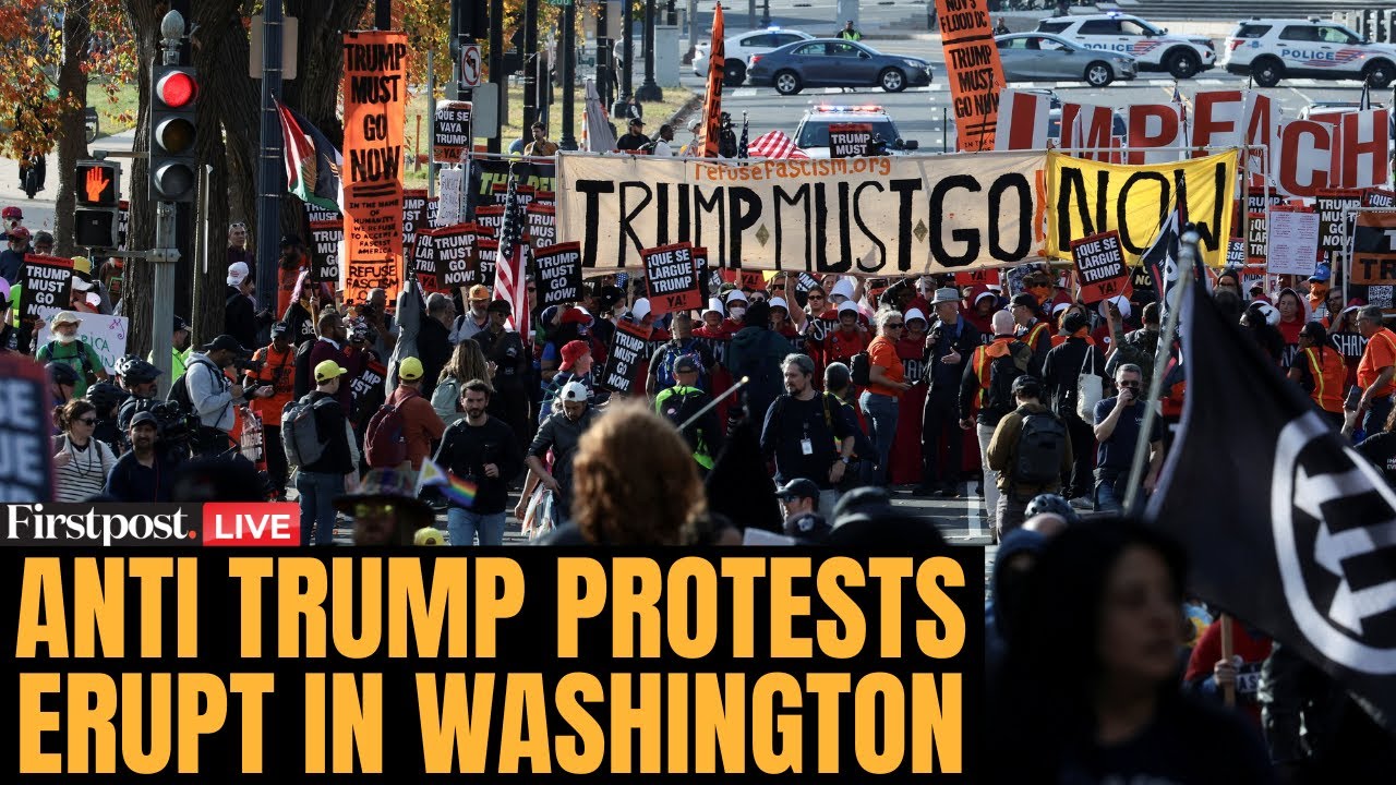 LIVE: Protest in Washington DC Against Trump Administration Policies | Donald Trump | N18G