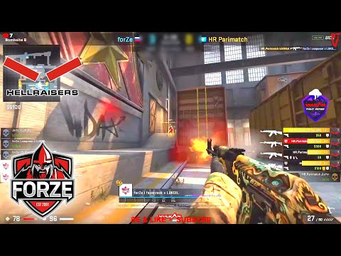 forZe vs HellRaisers - Vulkan Fight Series | CSGO HIGHLIGHTS