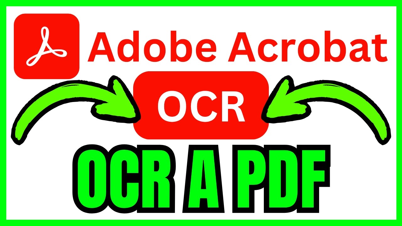 How To OCR A PDF In Adobe Acrobat Pro (QUICK & EASY) 2026