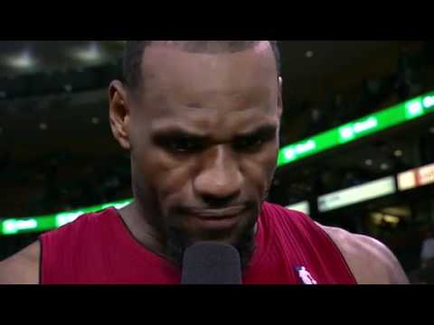 LeBron James  Post-Game Interview - Game 6 NBA Playoffs