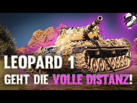 Leopard 1 geht die volle Distanz! [World of Tanks - Gameplay - Deutsch]