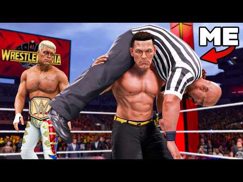 I Referee'd EVERY Wrestlemania 41 Match!