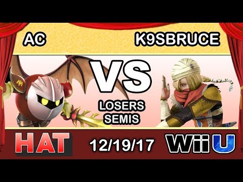 HAT 1 - AC (Meta Knight) Vs. K9sbruce (Sheik) Losers Semis - Smash 4