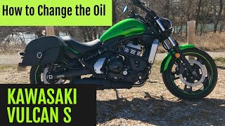 How To Change The Oil In A KAWASAKI VULCAN S 650