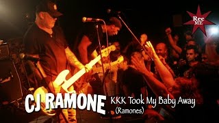 CJ Ramone "KKK Took My Baby Away" (Ramones) @ Estraperlo (30/07/2016) Badalona