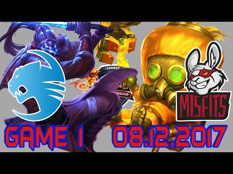 Funny Show match ROC vs MSF game 1 highlights | EU LCS Summer W10D3 | Roccat vs. Misfits