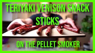 How to smoke your own Homemade Teriyaki Beef and Venison Snack Sticks - Better than slim jims!