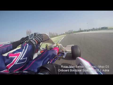 Onboard Rotax Senior Adria - 2017 CEE I. - Boldizsar Szabo