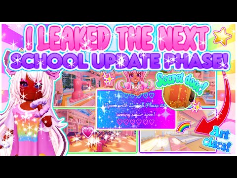 ⚠️ALERT! I LEAKED‼️ *FUTURE* New SCHOOL PHASES! (7-9) for Royale High! 🏰💗⭐ 