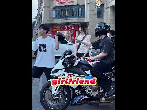 Gold digger dumps her boyfriend for a guy in a BMW! 🚗💸 #Funny #Comedy #Viral