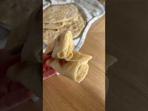 Homemade Tortillas ✨ #homemade #tortilla #recipe #yummy
