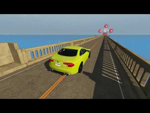 Flying Through A Wall Of Dangerous Viruses - Beamng Drive | TrainWorld
