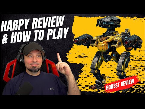 War Robots Harpy Honest Review, Build, & How To Play, WR game tips,