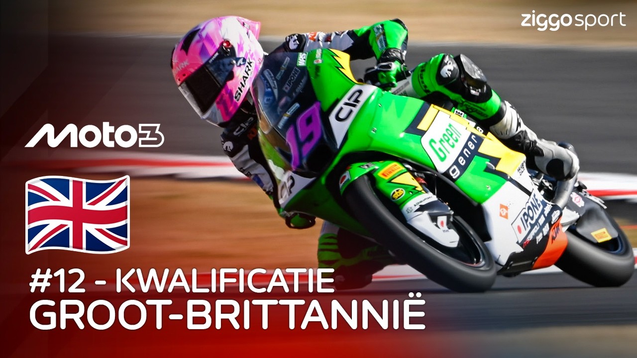 THUISRIJDER OGDEN SCHITTERT VOOR EIGEN PUBLIEK! 💥😱 | Kwalificatie van Groot-Brittannië | Moto3