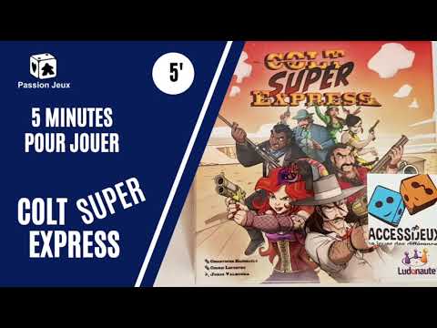 5 minutes pour jouer à Colt Super Express ! - Règles accessibles avec sous titres