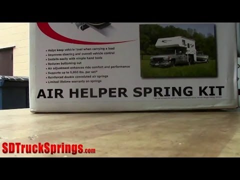 Firestone Ride-Rite Air Bag Helper Springs Model # 2430 / Installation Tutorial and Review