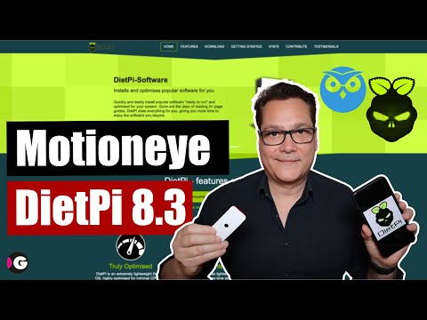 DietPi 8.3: Motioneye wieder zurück! Installation auf Raspberry Pi Zero W