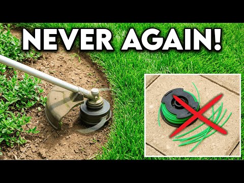 How To Never Wind Weed Wacker Line Again With This Line Loading Miracle