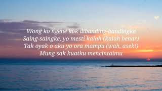 Download lagu OJO DI BANDINGKE (cover lirik) - DENNY CAKNAN FT ABAH LALA mp3